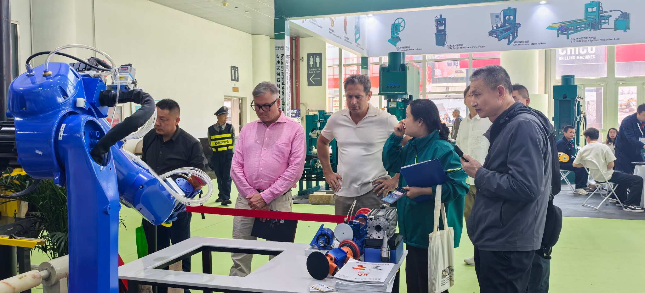 Highlights von Xiamen Anyth Mechanical Equipment auf der Xiamen International Stone Fair